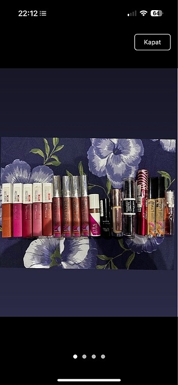 Maybelline Çoklu rujlar