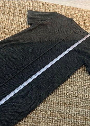 Gri Midi Kadın Triko Elbise mango model