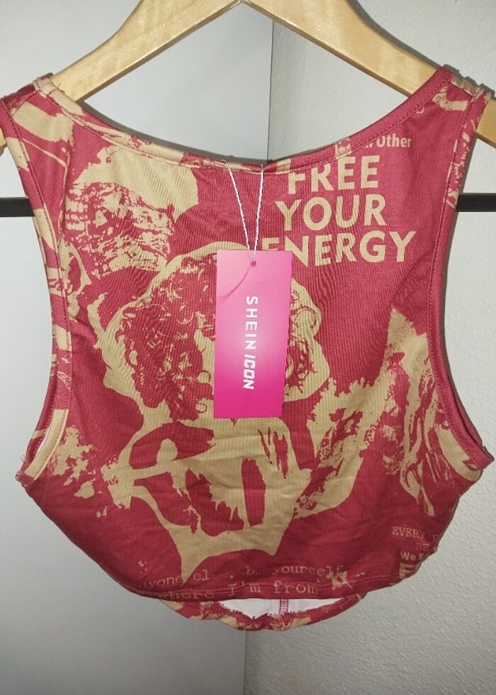 Shein crop top - Görsel 2