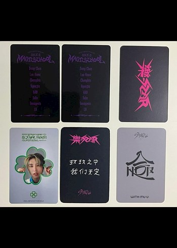 Skz Straykids Stray Kids pc photocard - Görsel 2