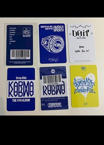 Skz Straykids Stray Kids pc photocard - Görsel 2