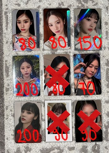 Loona/Loossemble/Artms photocard sarış
