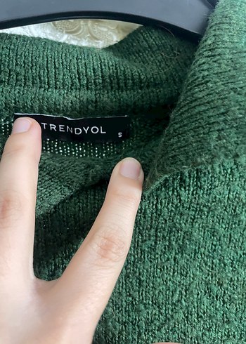 Trendyol & Milla Kadın Yeşil Örgü Yumuşak Kazak