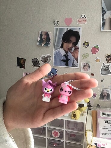  1 adet sanrio anahtarlık ÖZEL İLAN AÇTIRINIZ!!!