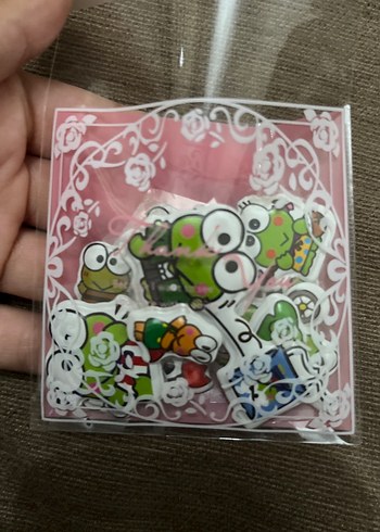 Keroppili sticker seti
