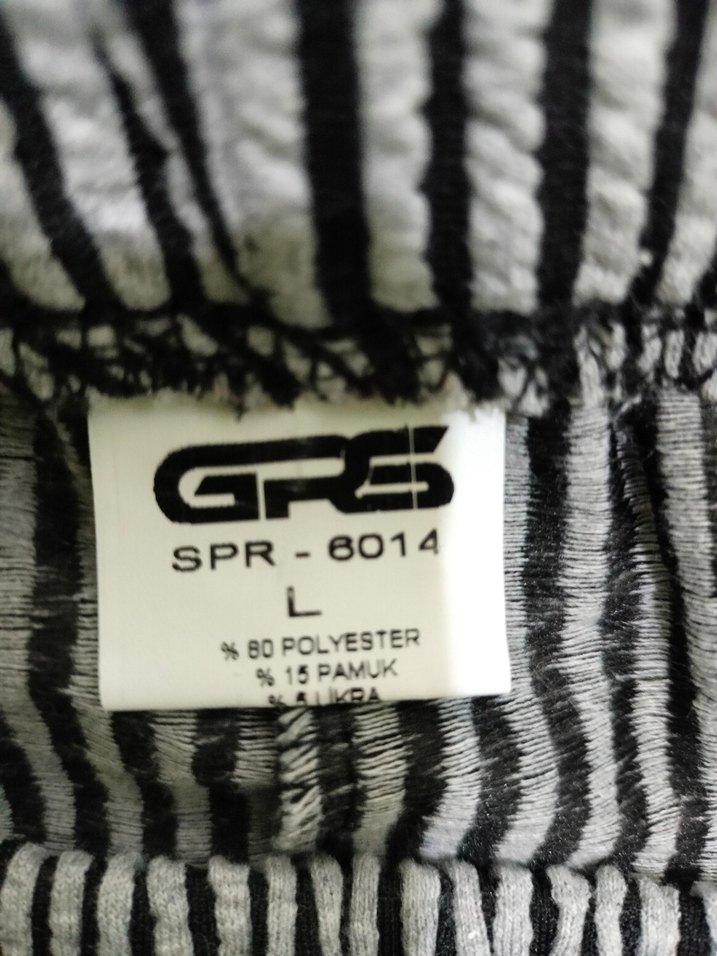 Gri Yılan Desenli Modern Pantolon - Görsel 5