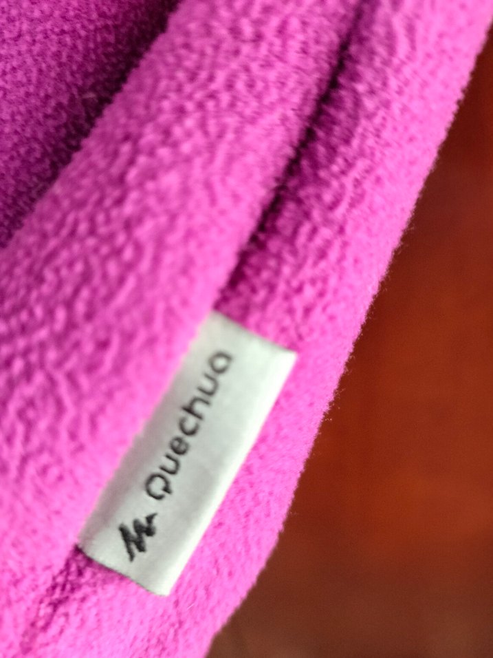 Mor Yüksek Yakalı Kadın polar Kazak - Görsel 4