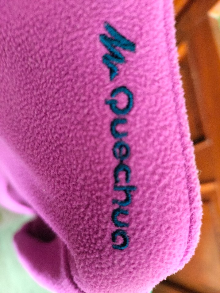 Mor Yüksek Yakalı Kadın polar Kazak - Görsel 3