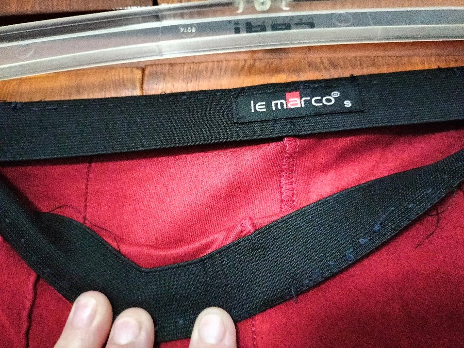 Bordo Kadın Süet  Dar Paça Pantolon - Görsel 4