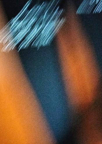 Siyah sim Baskılı Dar Kesim Pantolon - Görsel 2