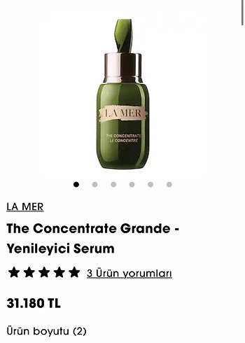 La Mer The Concentrate Grande Yenileyici Serum