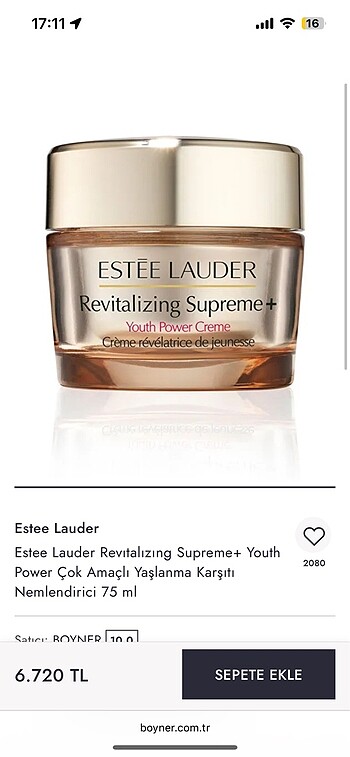 Estee lauder supreme 75 ml