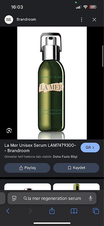La mer the regenerating serum 30 ml