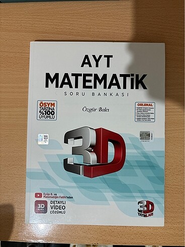 3D AYT MATEMATİK SORU BANKASI