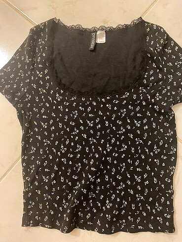 H&M H&M çiçekli bluz
