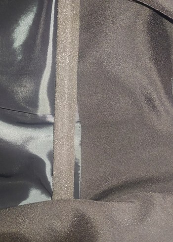 Siyah Düğmeli Kadın Midi Yelek - Görsel 4