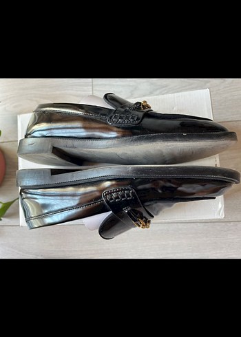 Mango rugan  Siyah Tokalı Günlük Loafer - Görsel 5