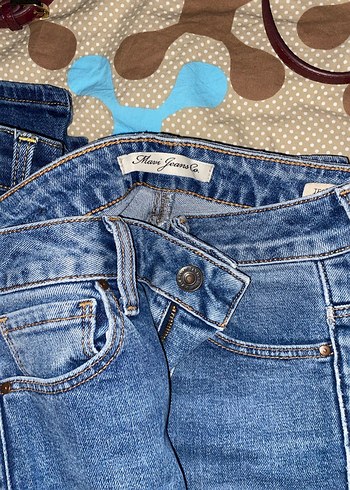 Zara ve Mavi Kadın skinny jeans - Görsel 2