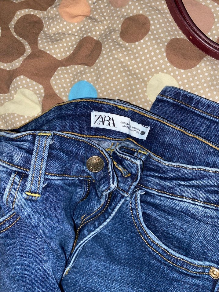 Zara ve Mavi Kadın skinny jeans - Görsel 3