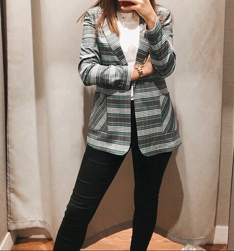xs Beden az kullanılmış blazer ceket