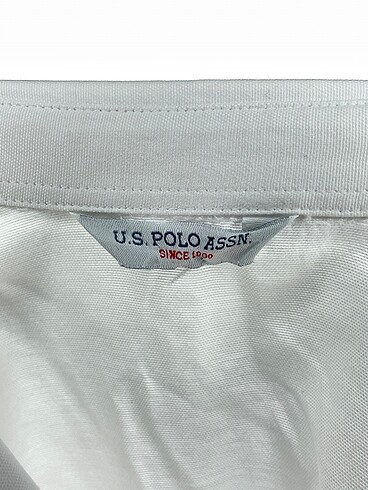 34 Beden beyaz Renk U.S Polo Assn. Gömlek %70 İndirimli.