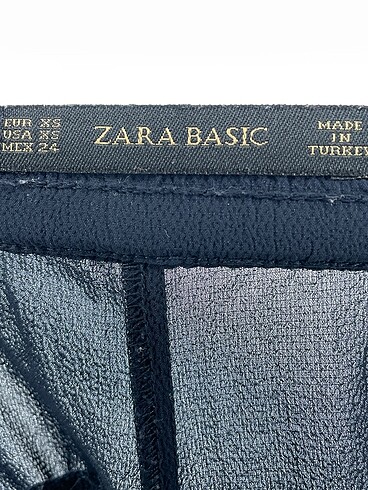 xs Beden lacivert Renk Zara Düz Kesim %70 İndirimli.