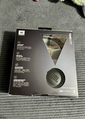 JBL Tune 570BT Kablosuz Siyah Kulaklık - Görsel 2
