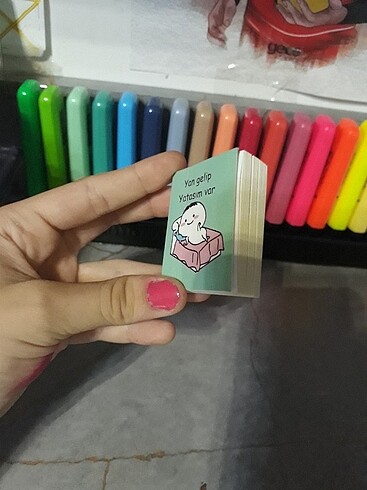 Yan gelip yatasim var mini defter 120 sayfa