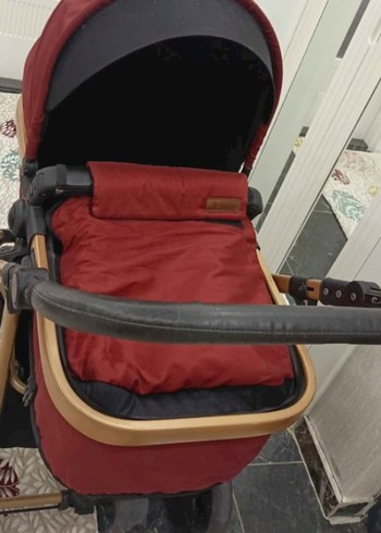 Otto Plus Op 470 kırmızı Bebek Arabası - Görsel 2