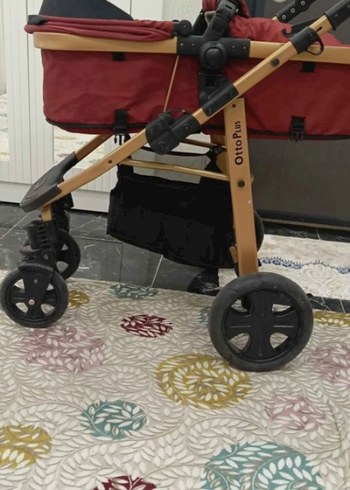 Otto Plus Op 470 kırmızı Bebek Arabası - Görsel 4