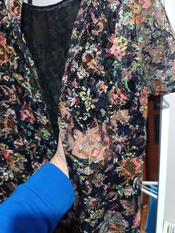 Zara Kadın Çok Renkli Bohem elbise - Görsel 2