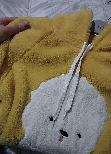 LC Waikiki Yünlü kapşonlu sweat