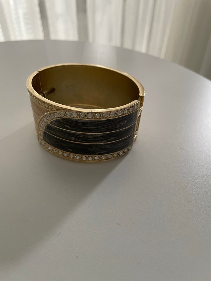 Bej Desenli Tokalı Kadın Bileklik - Görsel 2