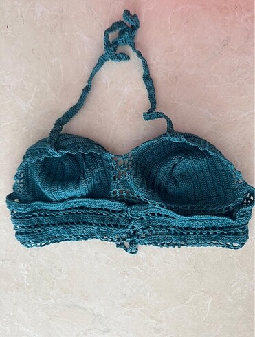 Diğer El örmesi bikini üstü büstiyer