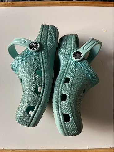 30 Beden turkuaz Renk Crocs turkuaz terlik