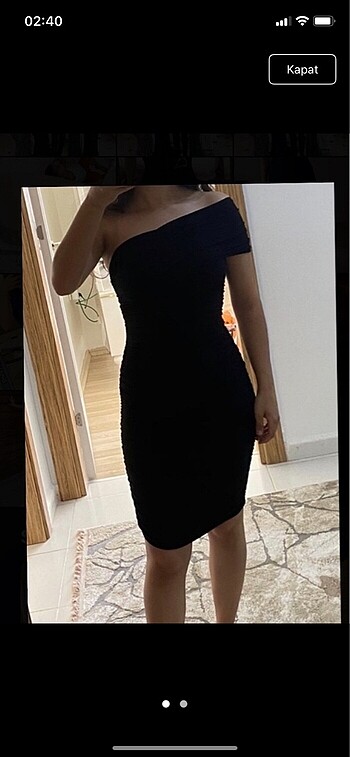 36 Beden 3 adet elbise 550 tl