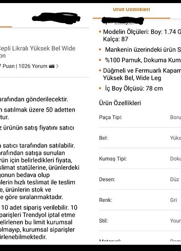 Bayan Kargo Pantolon  - Görsel 7