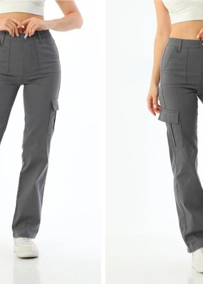 Bayan Kargo Pantolon  - Görsel 3