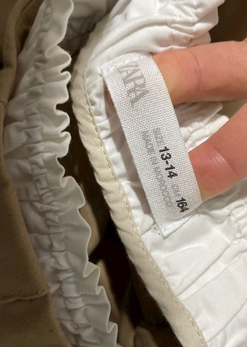 Kadın Bej Pilili Mini Etek - Görsel 3