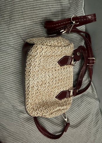 Örgü Desenli Bohem Kadın Çanta - Görsel 3