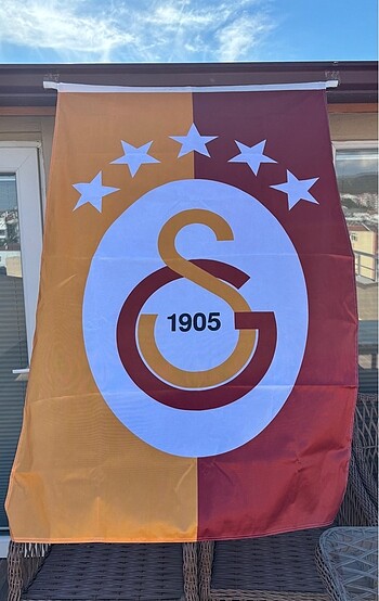  5 Yıldızlı Galatasaray Bayrağı (2 Adet)