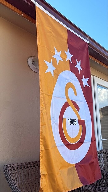  Beden 5 Yıldızlı Galatasaray Bayrağı (2 Adet)