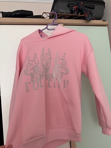 l Beden Taşlı sweatshirt
