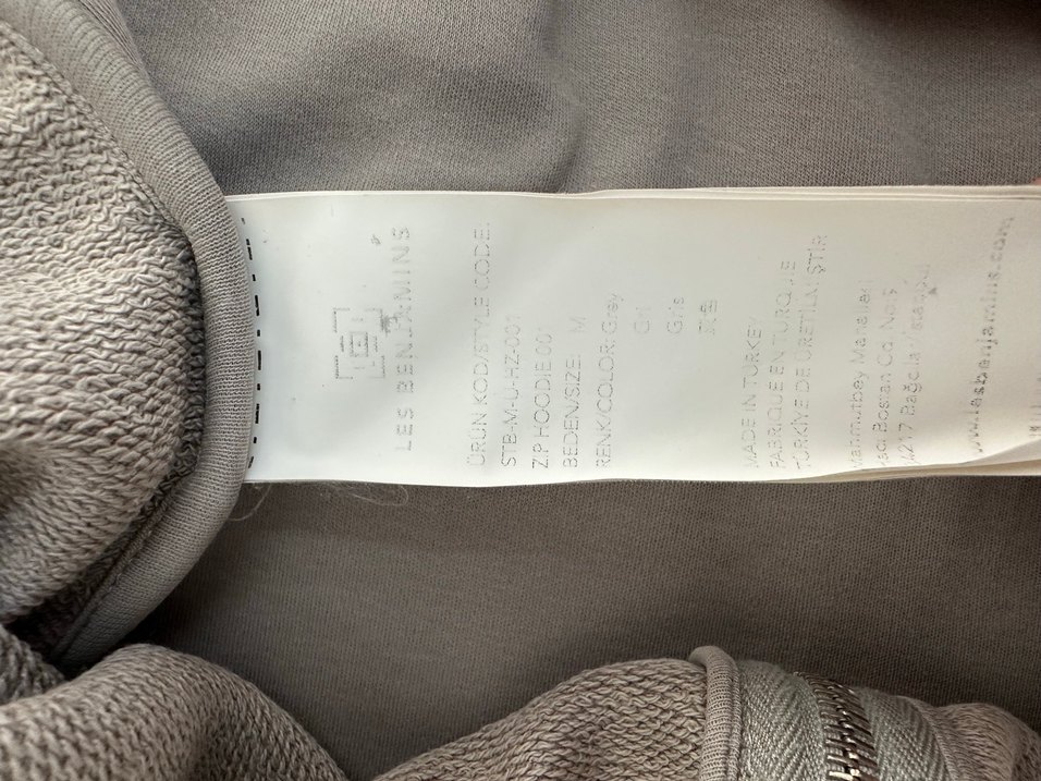 Orjinal Les Benjamins Fermuarlı  Sweatshirt - Görsel 5