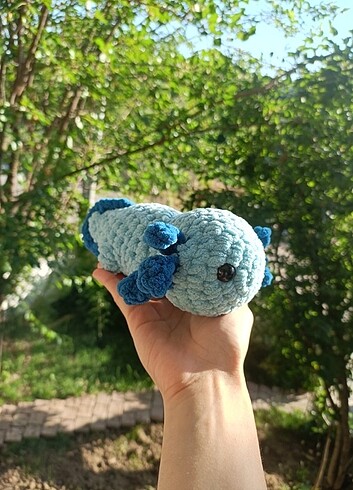 Diğer Amigurumi Axolotl