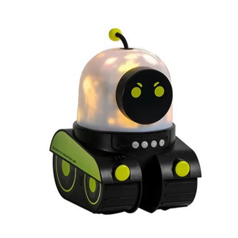 Robot Tasarımlı Projektör Gece Lambası - Görsel 3