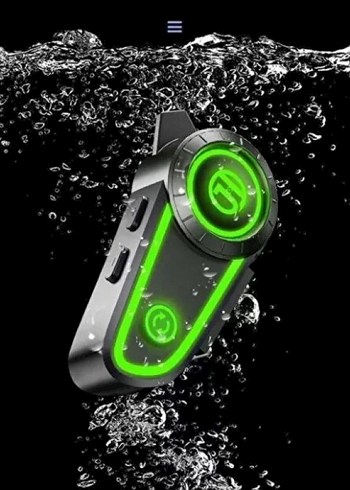 RGB Motosiklet Kask Kulaklığı - Görsel 3