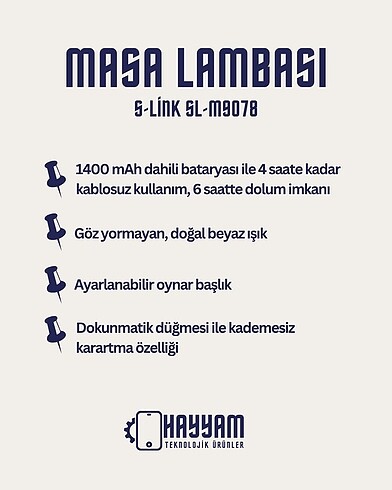 Slink Masa lambası - Görsel 2