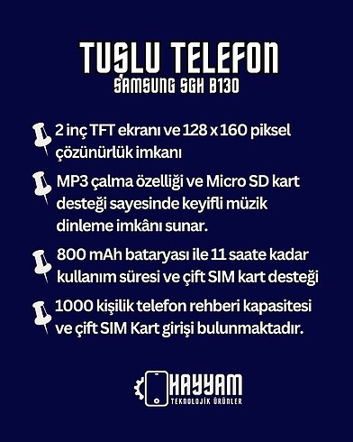 Samsung tuşlu telefon - Görsel 2