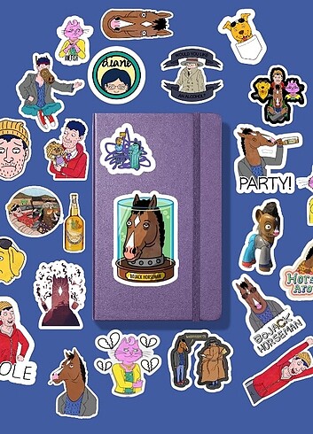  Bo Jack horseman sticker paketi 